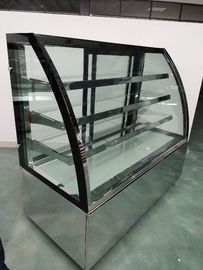 Sliding Glass Refrigerated Bakery Display Case 410l Display Volume 220v / 50h