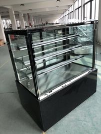 Rectangular Bakery Display Cabinet 1200mm Long Digital Thermostat 600L Display Volume