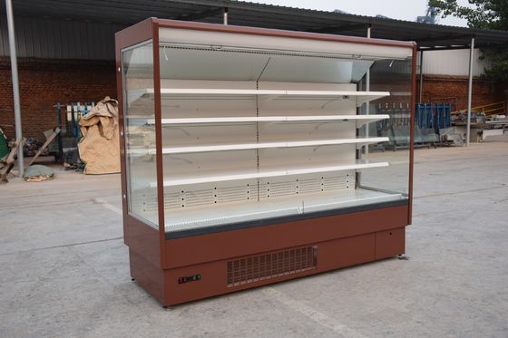 Refrigerated Packaged Food Multideck Display Fridge