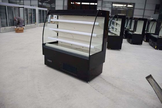 Retail Open Front Display Fridge With Auto Evaporator Water Tray