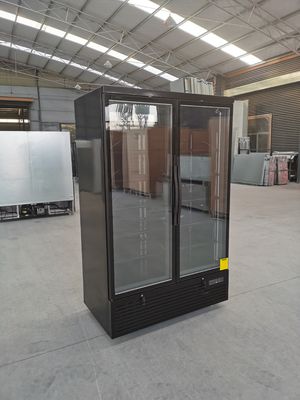 Auto Defrost SECOP2 Door Upright Freezer For Frozen Meat