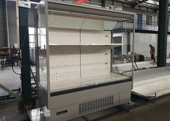 R404a Air Cooling Multideck Display Chiller Auto Defrost