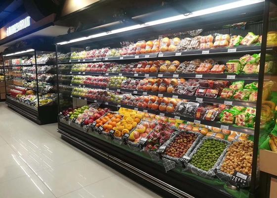 Multiplex Wall Site Multideck Open Display Cooler Auto Defrosting