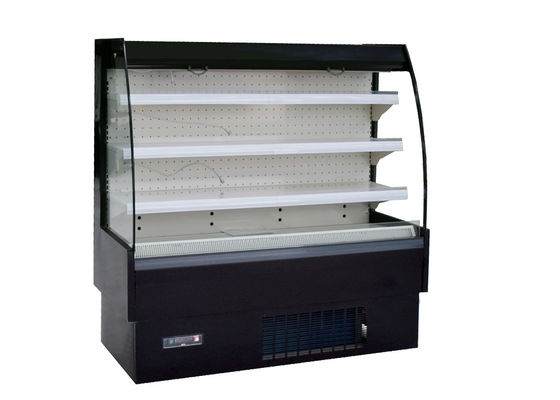Adjustable Shelves Multideck Open Chiller For Supermarket Frozen Food