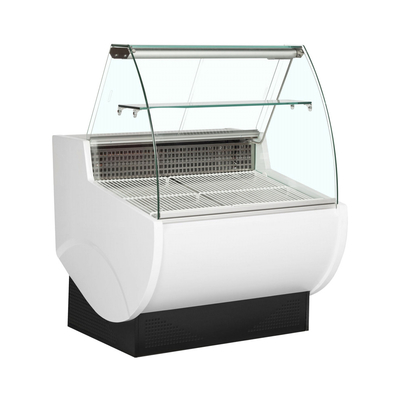 Self Serve Commercial R404a Refrigerated Showcase With LED Lighting