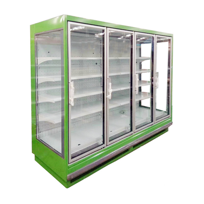 Grab And Go Display Fridge Multideck With Inner Vertical LED Lights