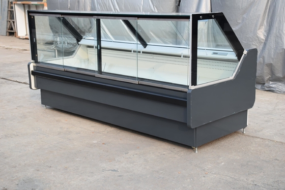 Supermarket Fan Cooling Display Chiller For Sausages