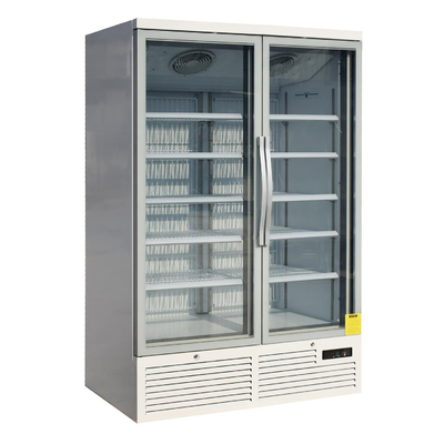 Glass Door Cooler Self Contained Secop Compressor For Drinks